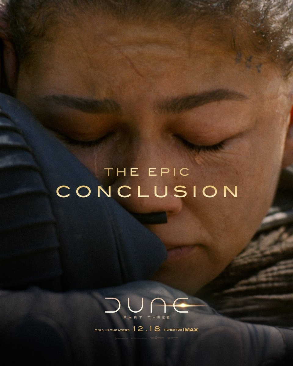 Dune Part 3 posters Zendaya Jason Momoa