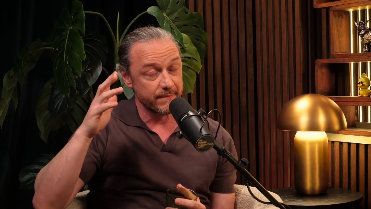 James McAvoy experience quote