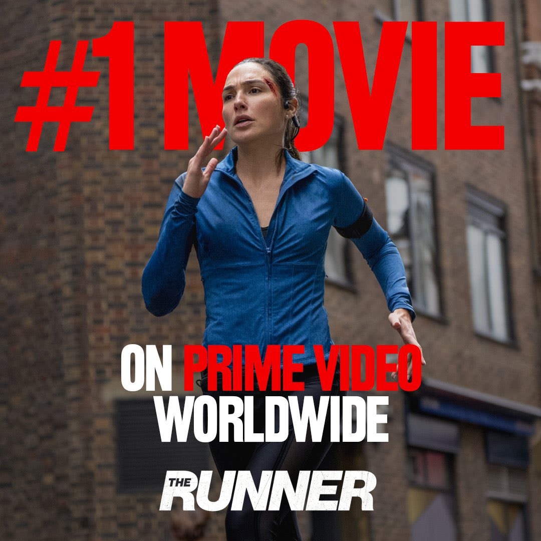 Runner #1 on Prime Video #GalGadot