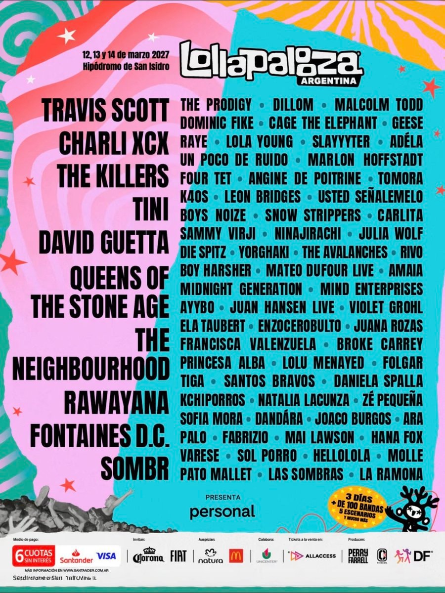 Travis Scott Lollapalooza March 2027 (photo 4 of 4)