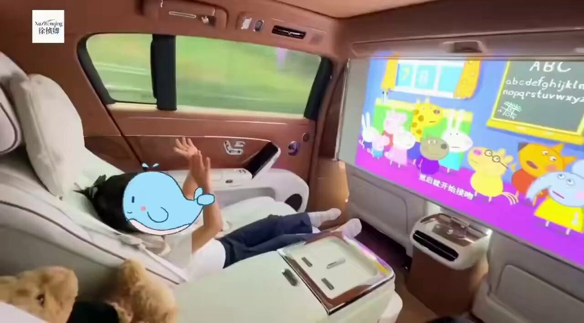 Huawei electric luxury van private cinema