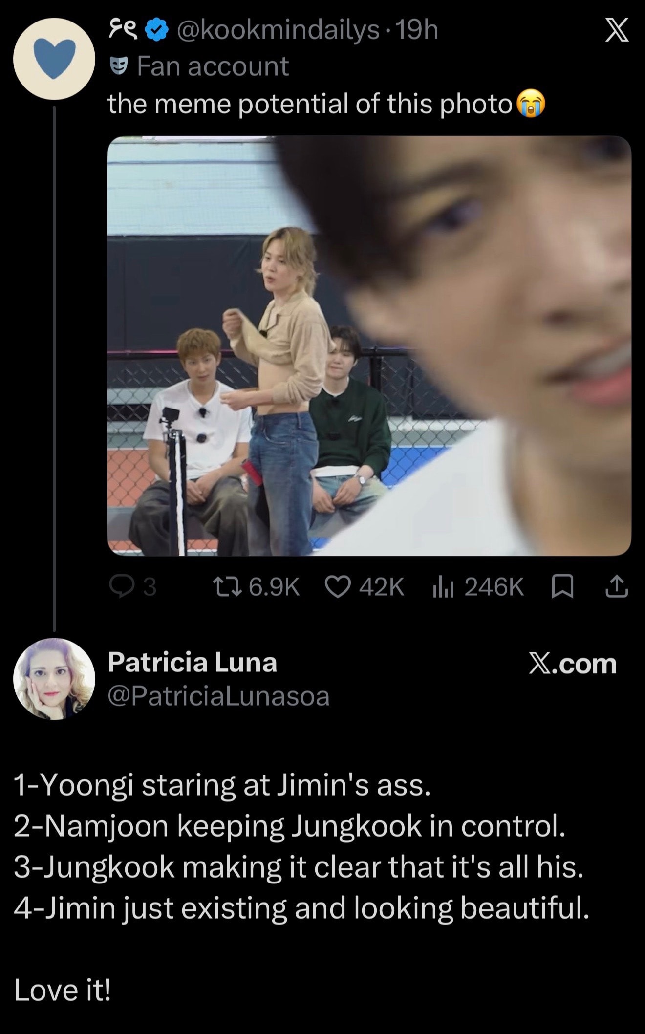 Jungkook funny faces