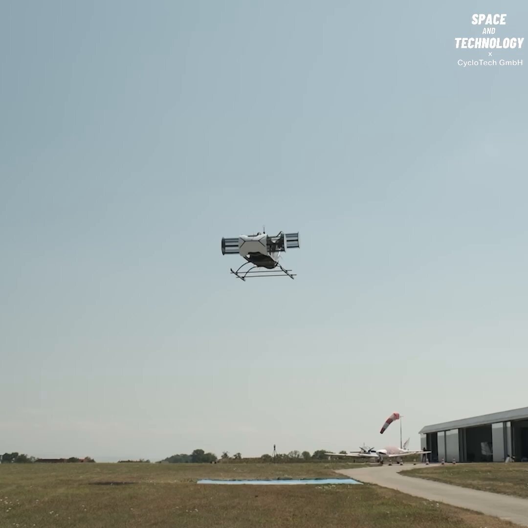 CycloTech BlackBird flight test results