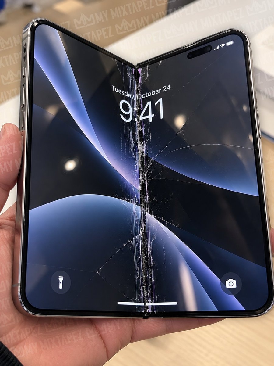 iPhone Duo cracking reports