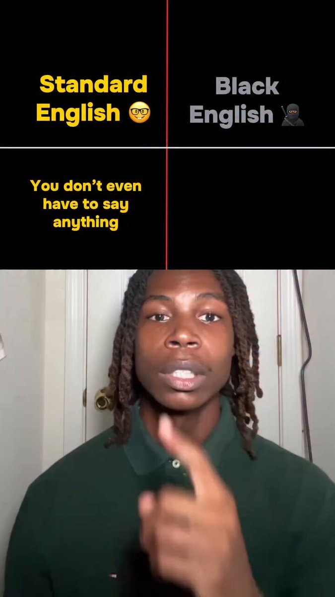 Dialect comparison reaction
