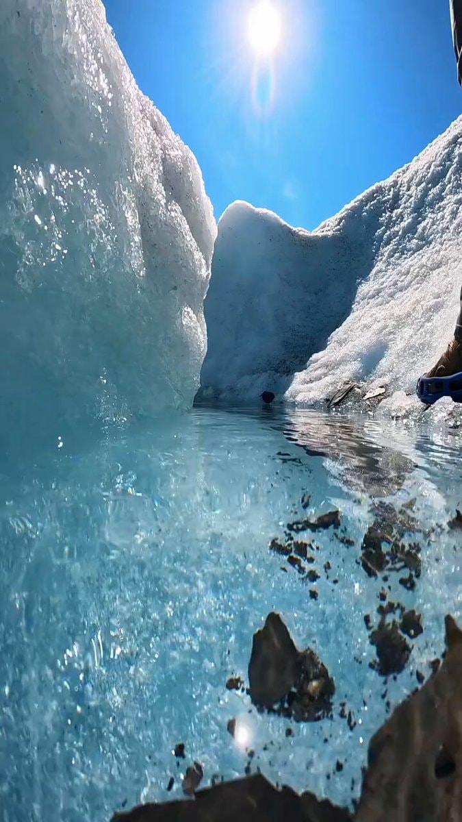 Alaska glaciers purest water