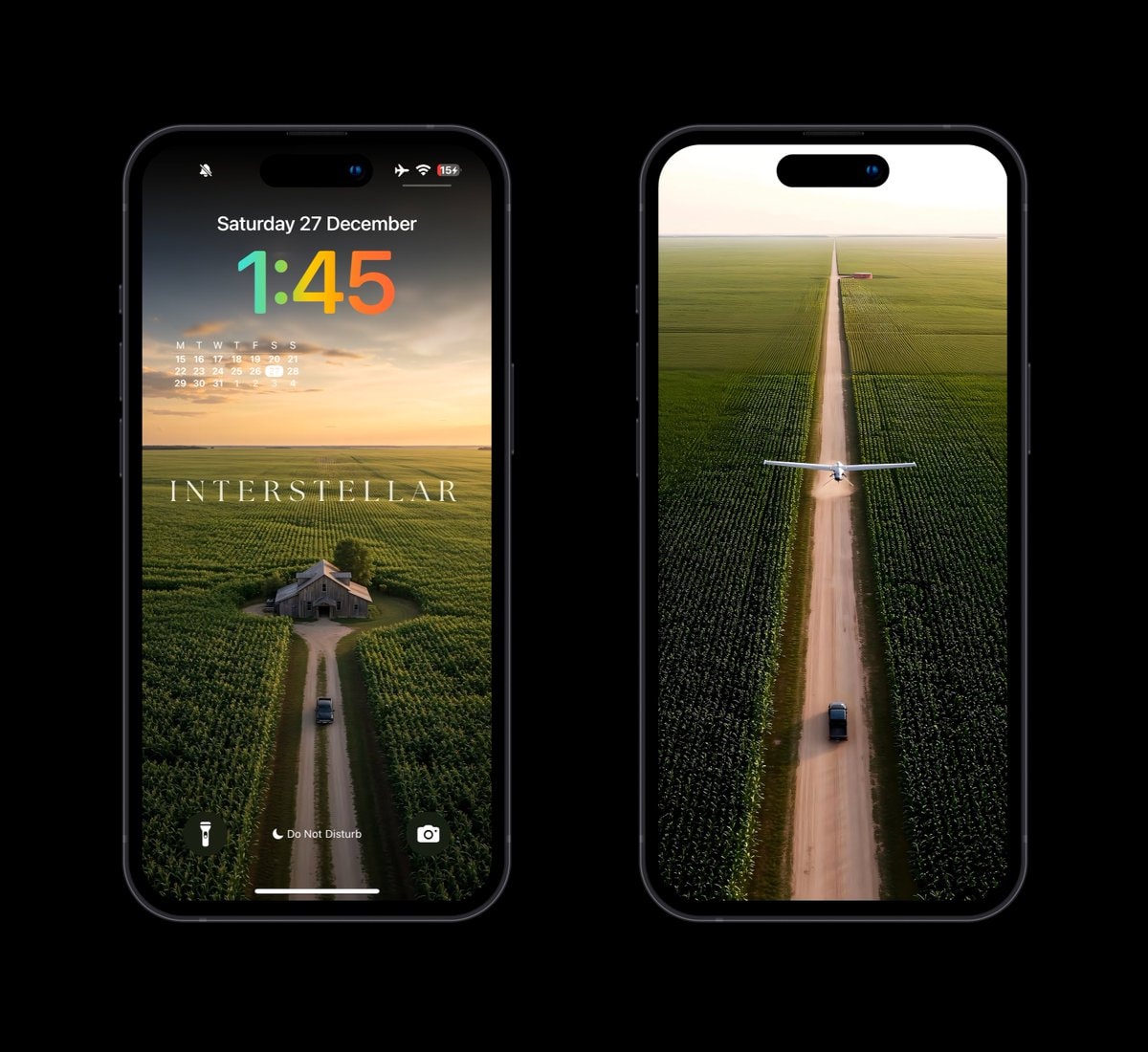 Interstellar Lockscreen and Homescreen 🔥