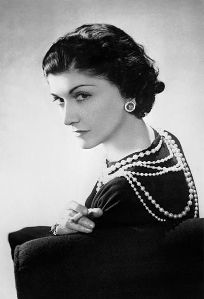 Coco Chanel portrait