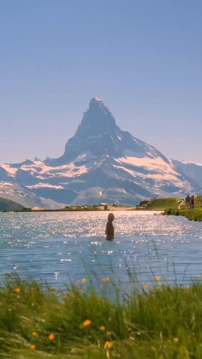Lake mountain serenity