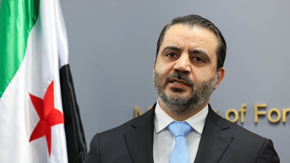 Syria FM Al-Shibani diplomatic appeal