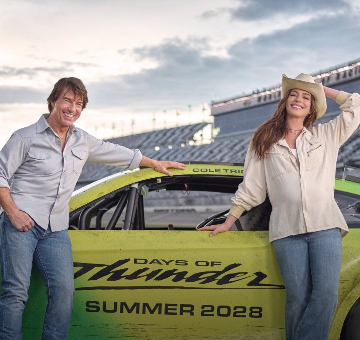 DAYS OF THUNDER 2 Tom Cruise Anne Hathaway DAYS OF THUNDER 2 Tom Cruise Anne Hathaway