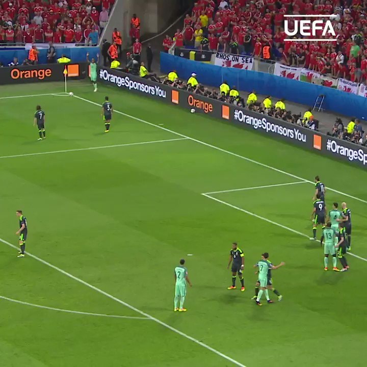 Cristiano Ronaldo EURO 2016 goal 🐐