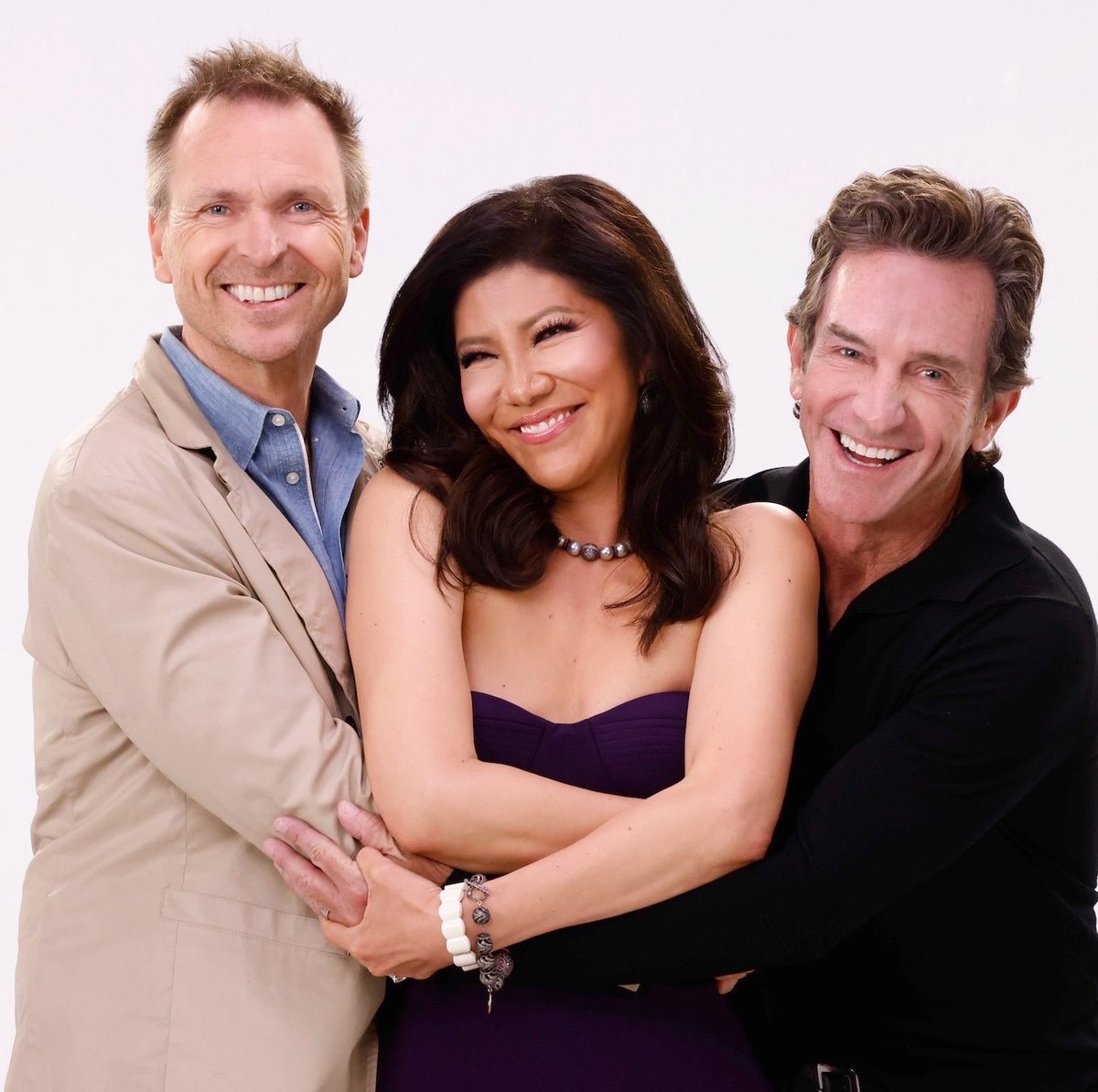 Phil Keoghan Julie Chen Moonves Jeff Probst