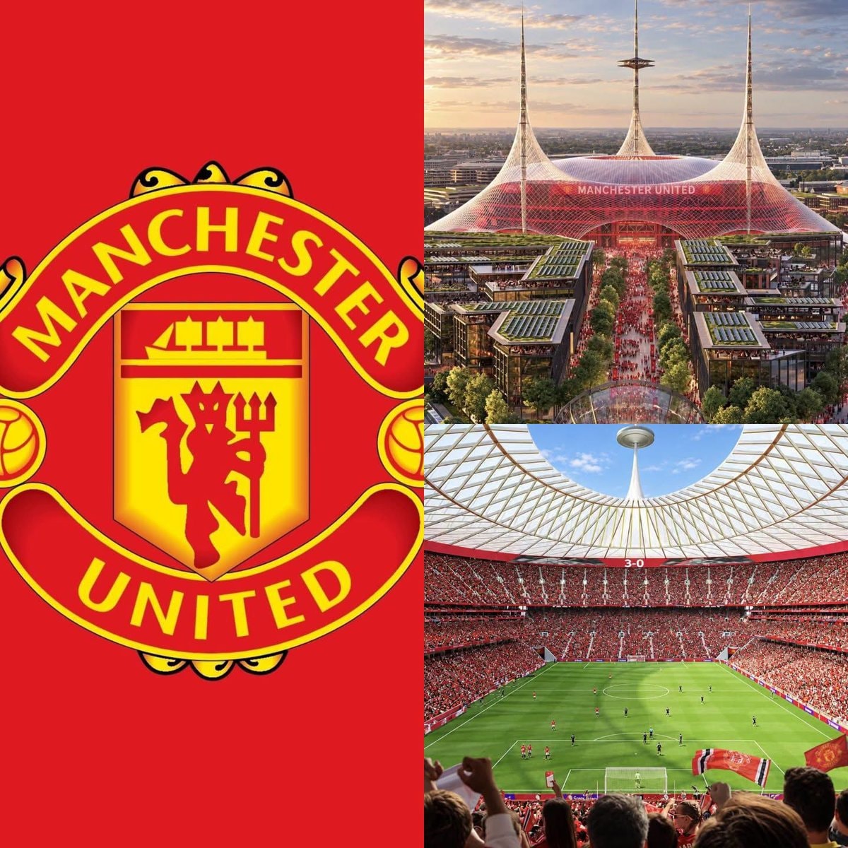 Manchester United new stadium plans