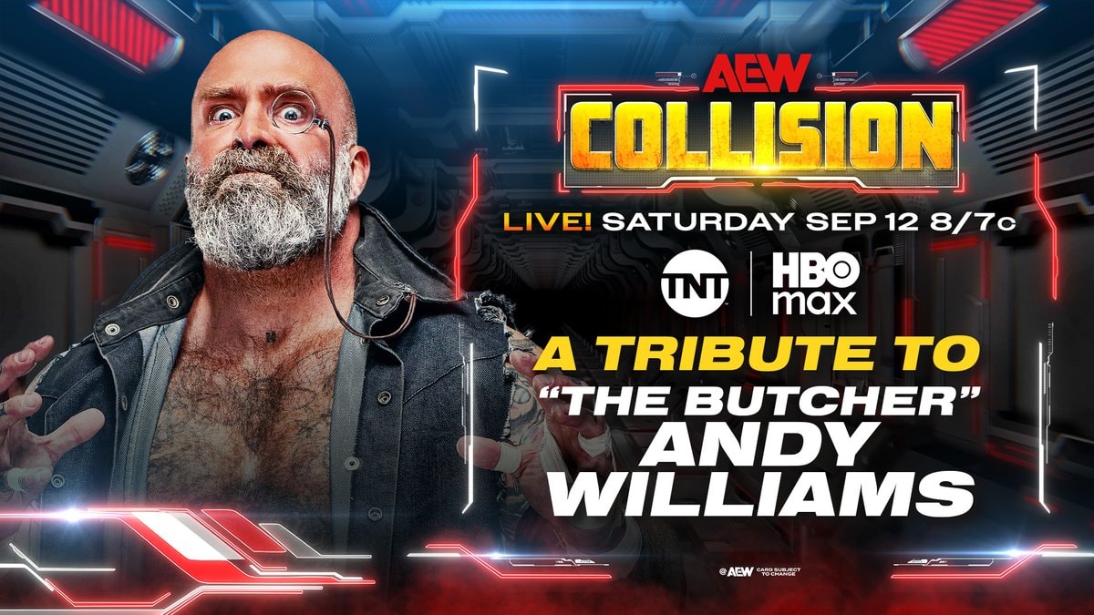 Tommaso Ciampa AEW Collision tribute (photo 2 of 2) Tommaso Ciampa AEW Collision tribute (photo 2 of 2)