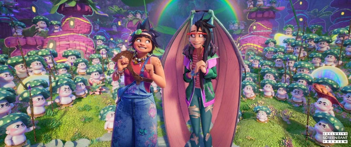 FORGOTTEN ISLAND DreamWorks release