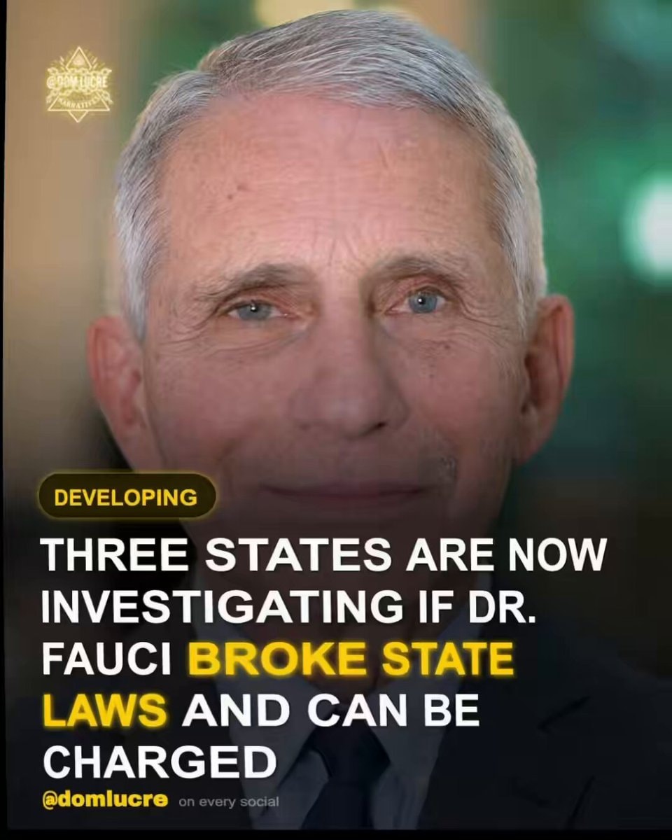 Anthony Fauci investigated by three states Anthony Fauci investigated by three states