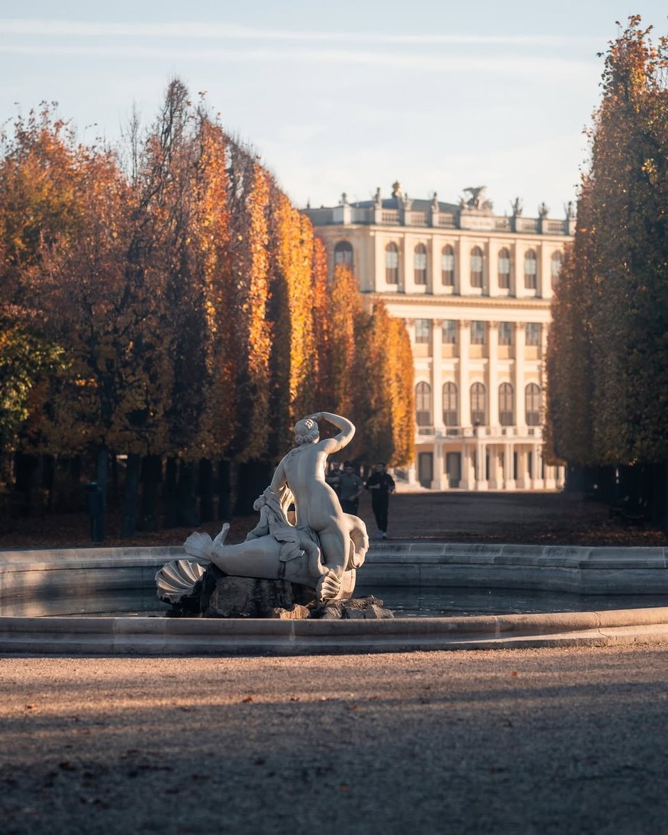 Vienna Austria fountain