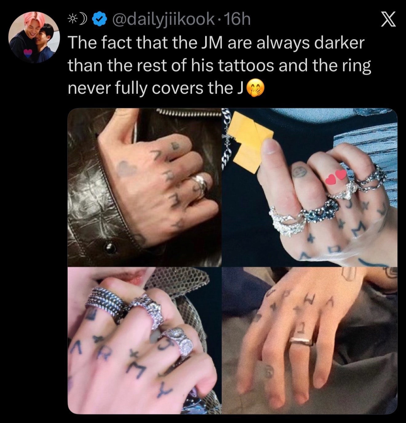 J ring adjustment habit J ring adjustment habit