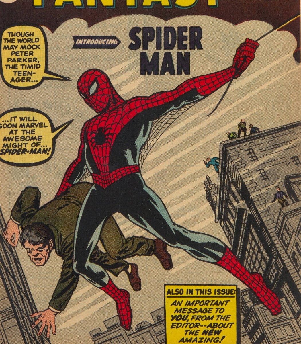 Spider-Man classic comic art