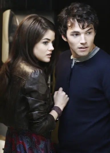 Lucy Hale and Ian Harding reunite (photo 2 of 2)