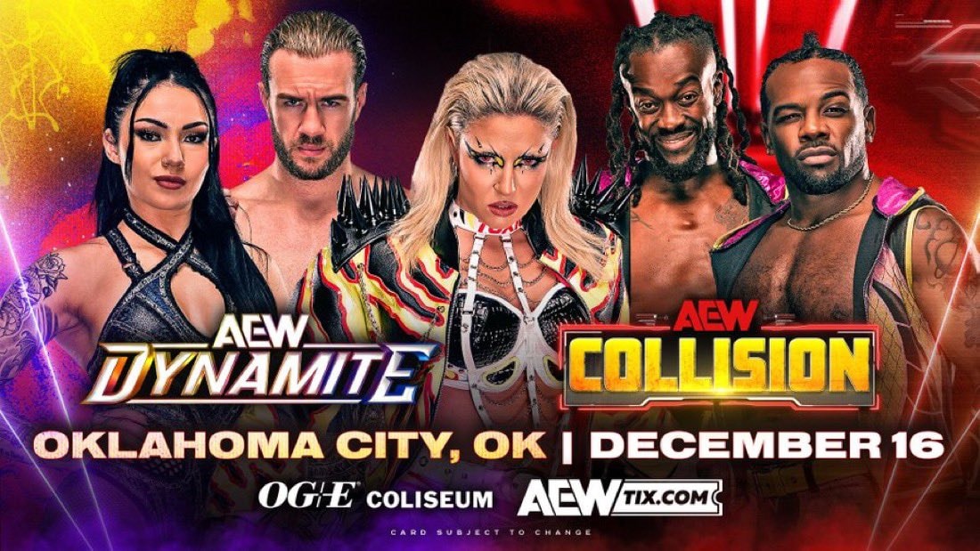 AEW Dynamite and Collision Oklahoma City December 16
