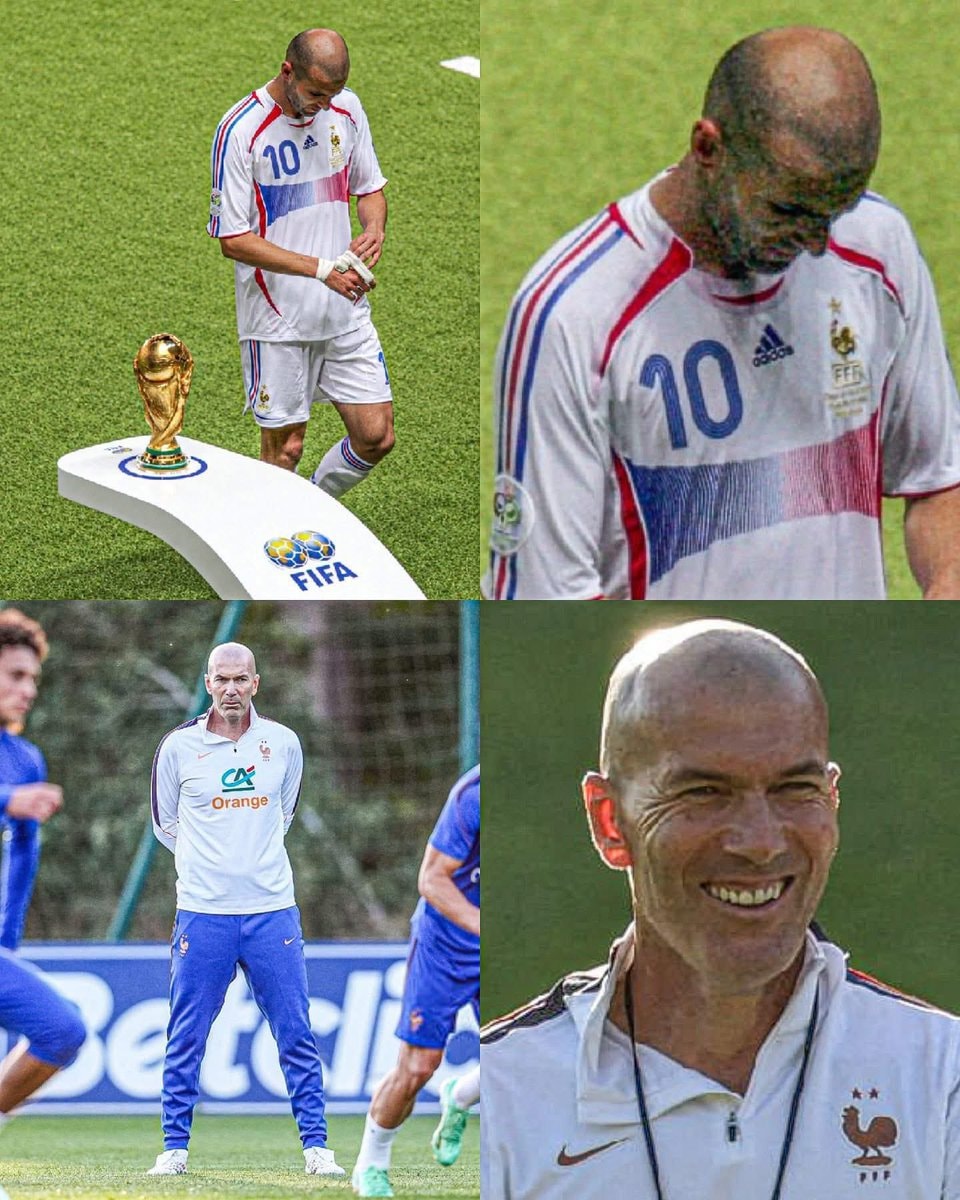 Zinedine Zidane redemption arc