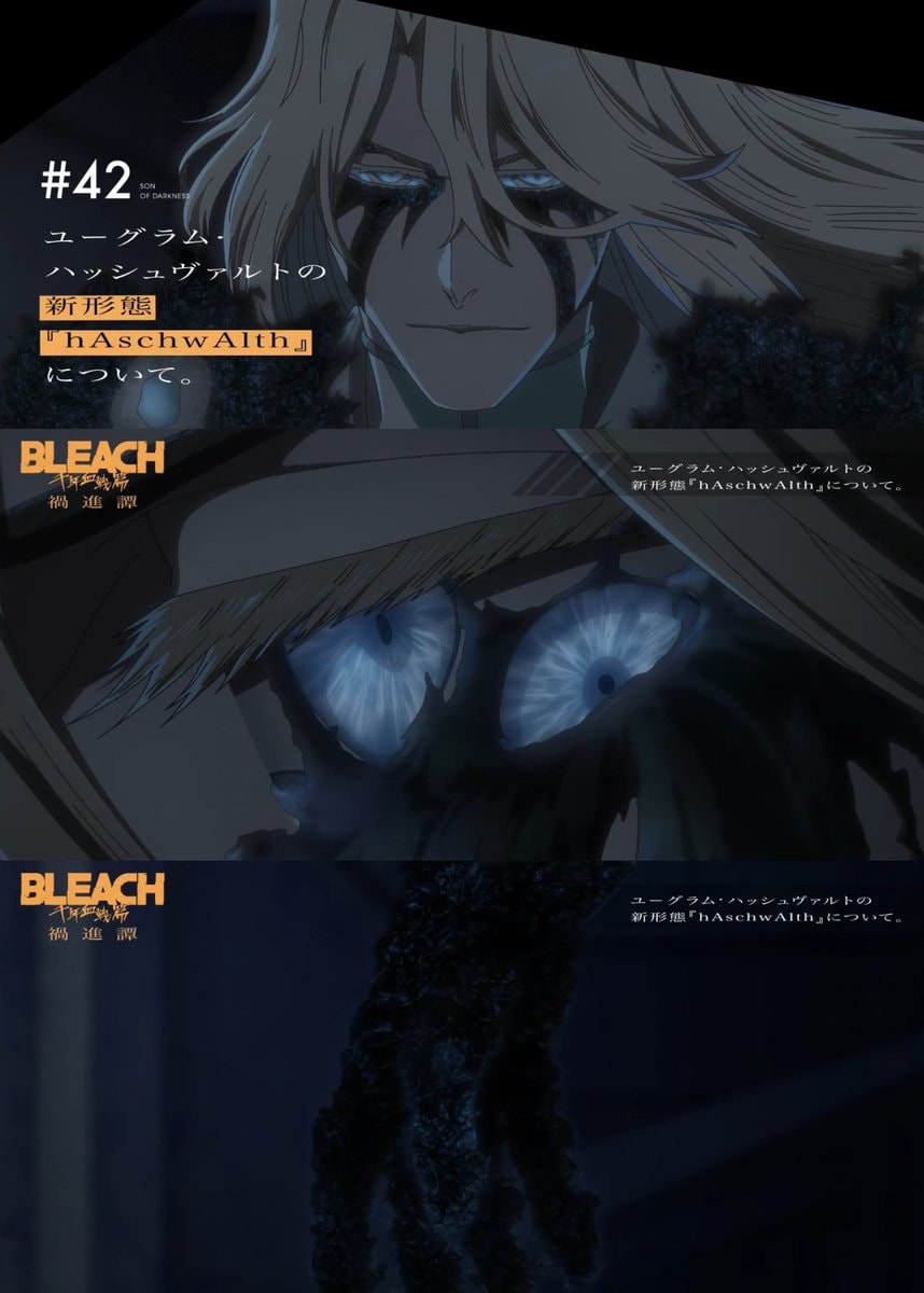 BLEACH TYBW Haschwalth production notes (photo 3 of 4)