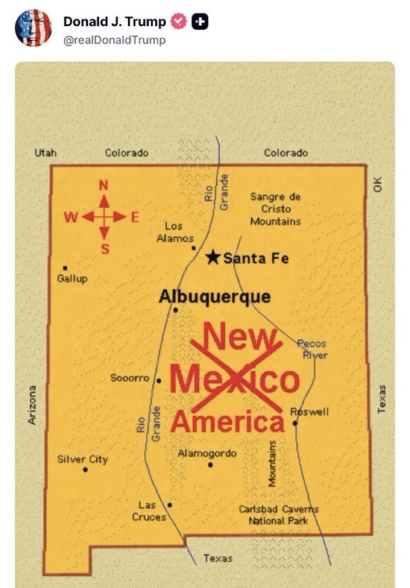 Trump on New Mexico status