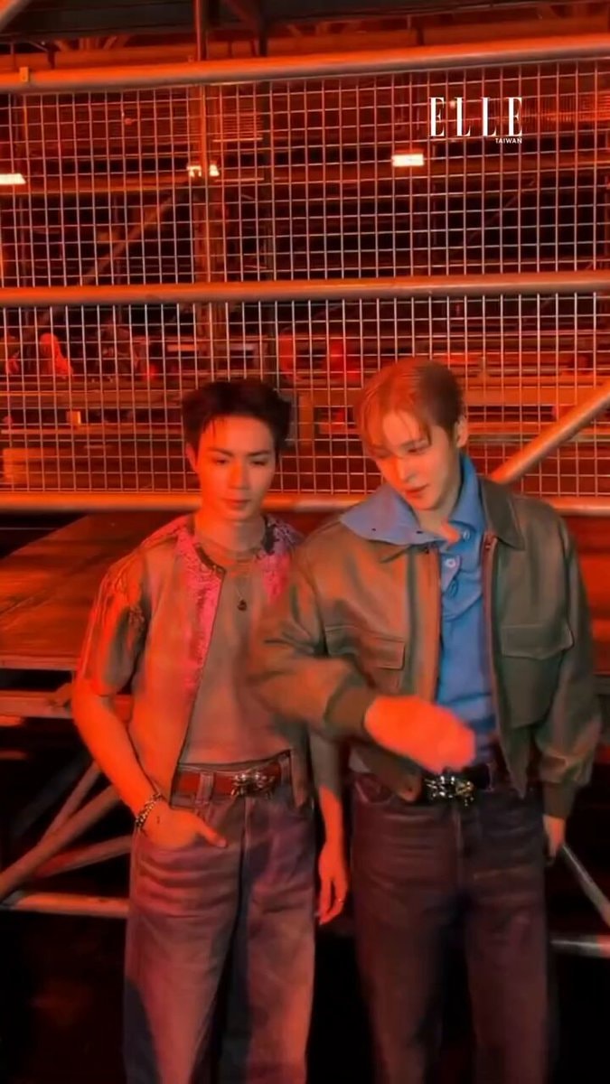 ATEEZ Yunho and Zee Pruk Diesel Fashion Show