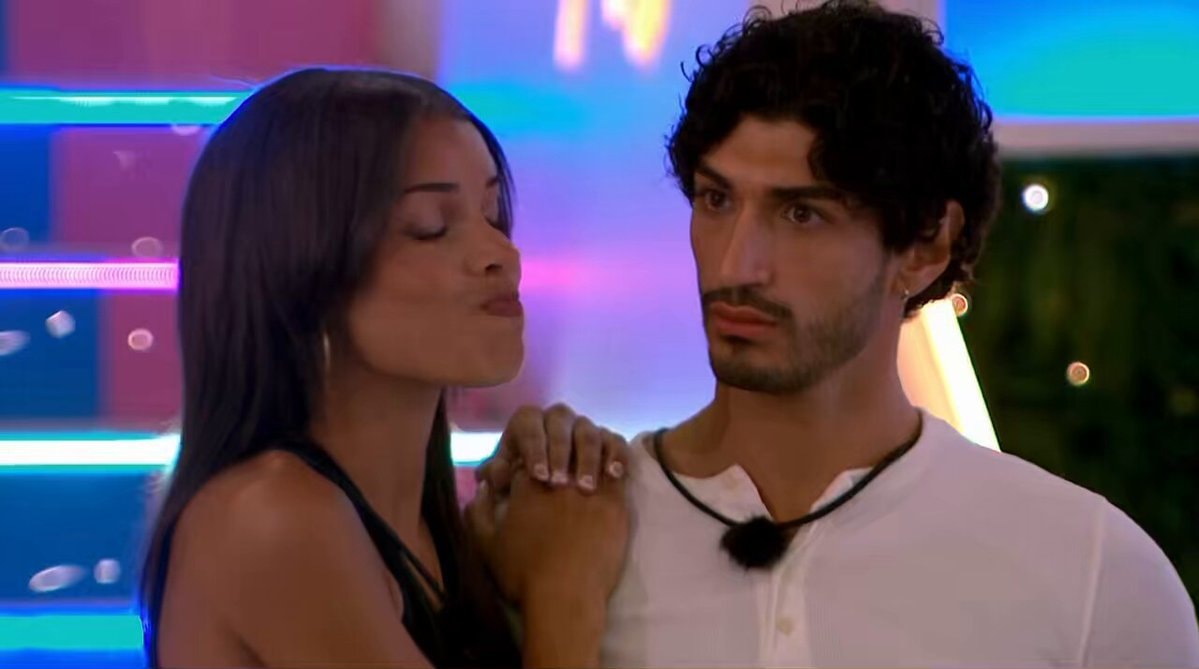Love Island USA Corbin confronts Sincere