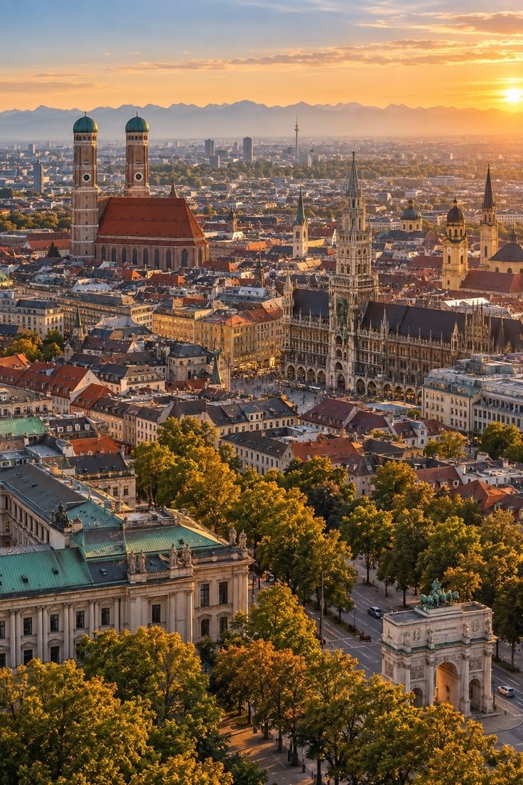 Munich Germany skyline
