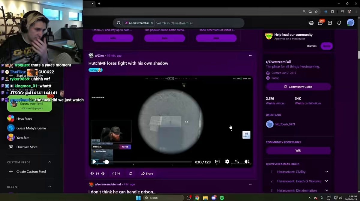 xQc reaction to HutchMF xQc reaction to HutchMF