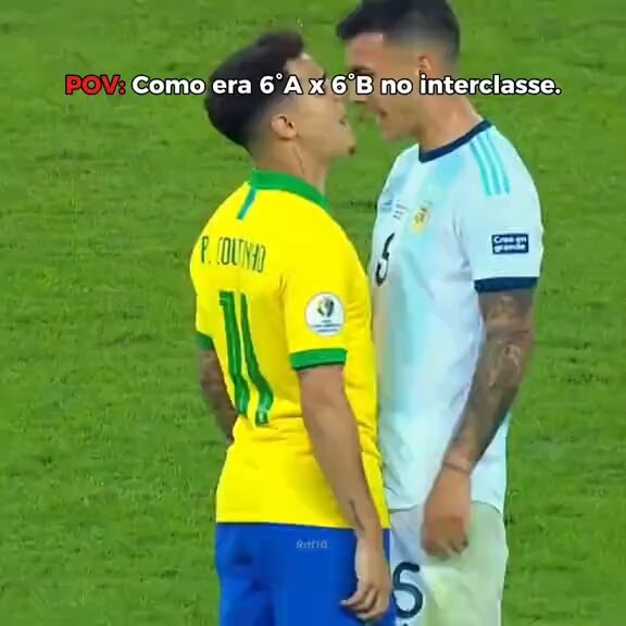 P. Coutinho Brazil vs Argentina