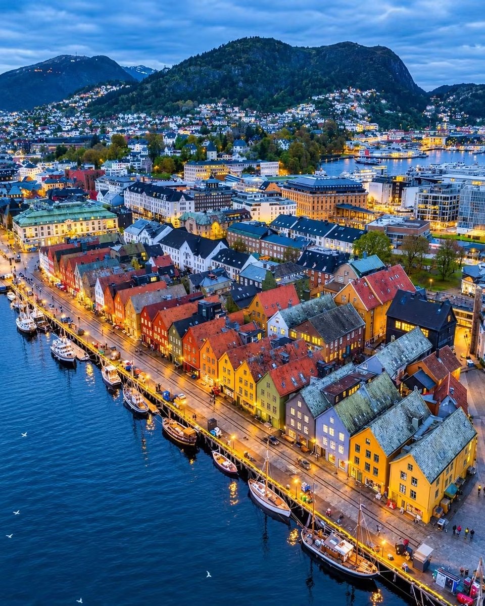 Bergen Norway cityscape