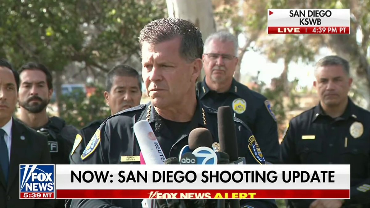 San Diego Police Chief Shooting Update