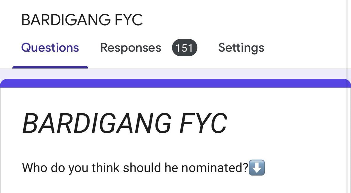 150+ responses voting opens tomorrow