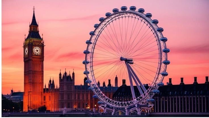 London sunset Big Ben (photo 3 of 4)