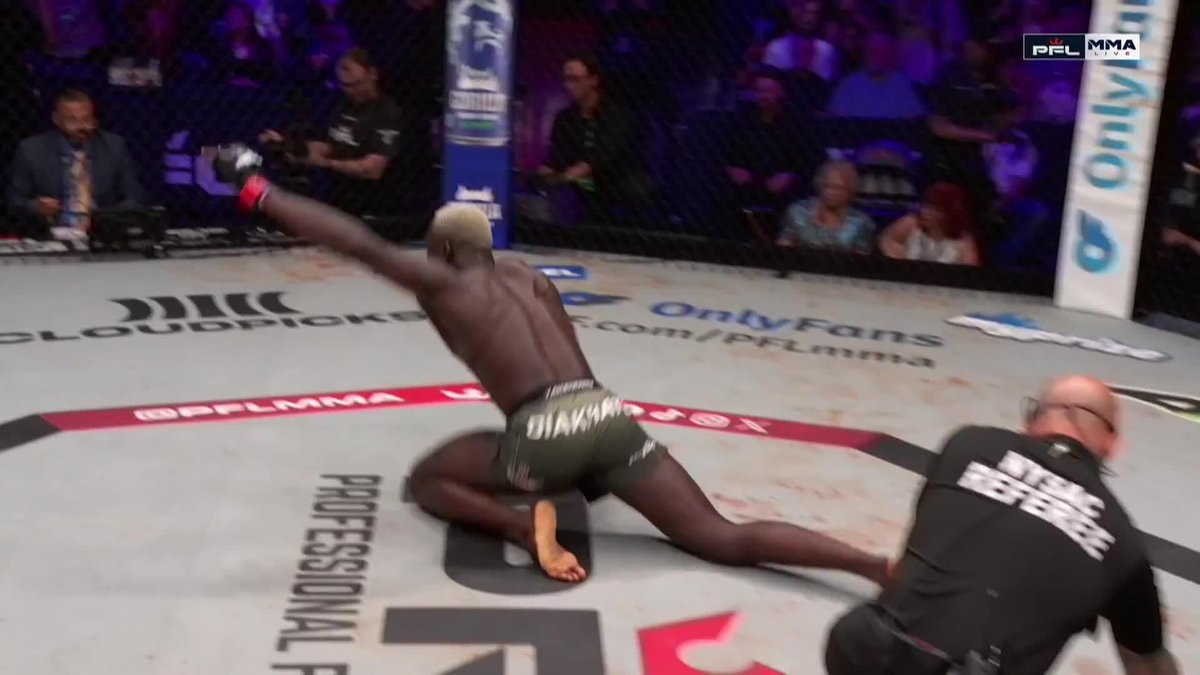 Moustapha Diakate PFL debut finish Moustapha Diakate PFL debut finish