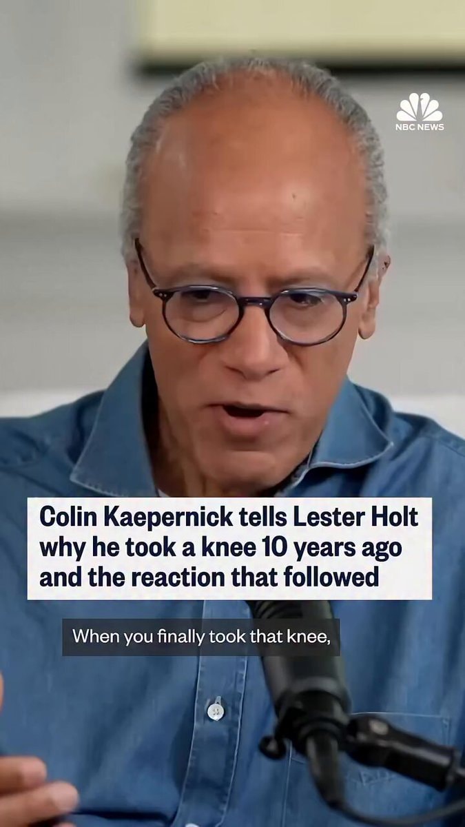 Colin Kaepernick discusses taking a knee