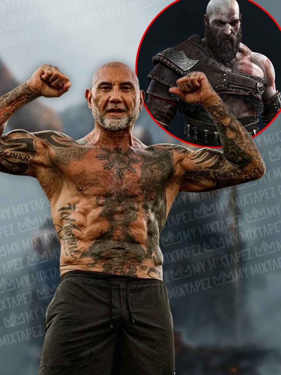 Dave Bautista cast as Kratos in God of War series