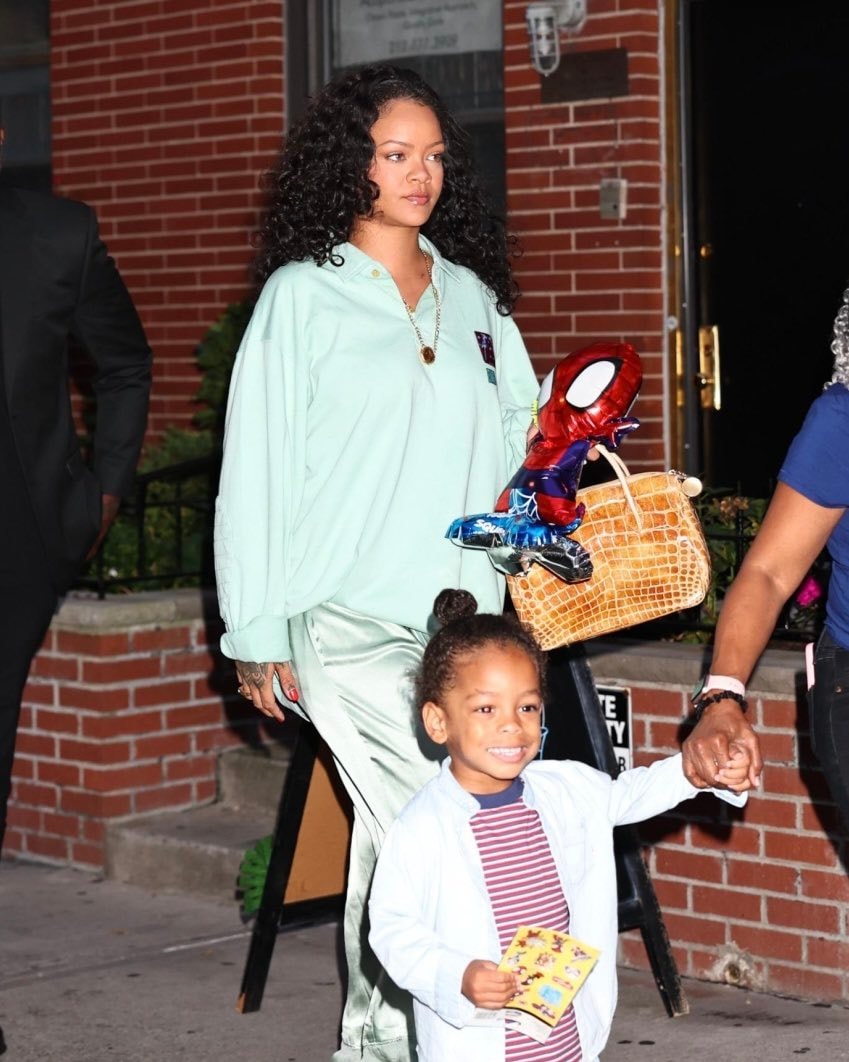 Rihanna taking sons to dentist