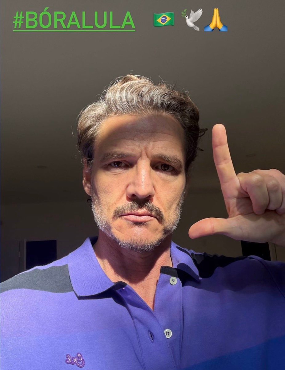 Pedro Pascal Instagram selfie 🇧🇷 Pedro Pascal Instagram selfie 🇧🇷