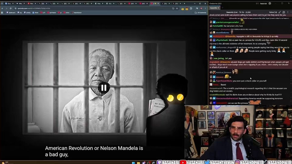 Hasan reacts to xQc dog shocker