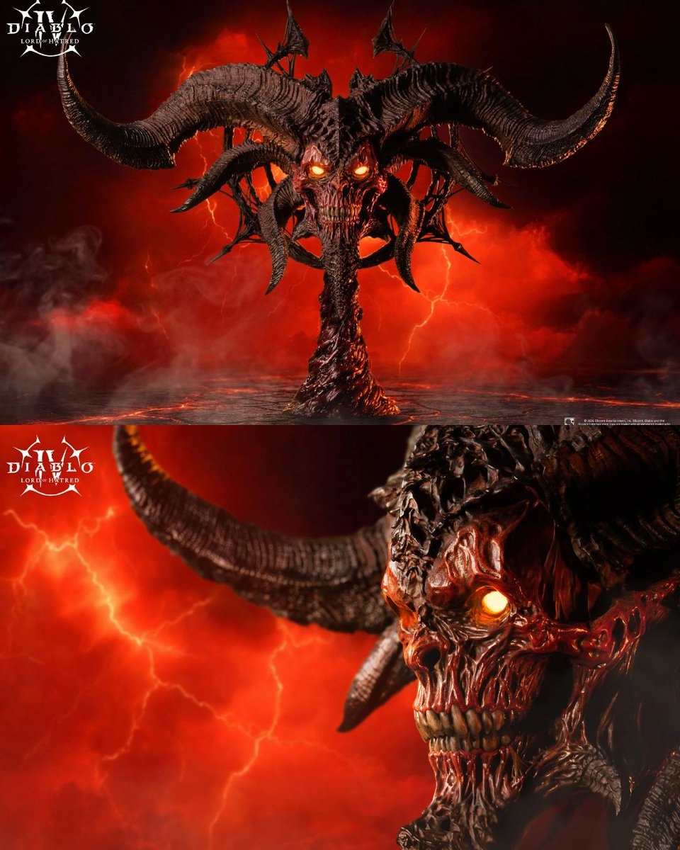 PureArts Mephisto mask Diablo 4 (photo 3 of 4)