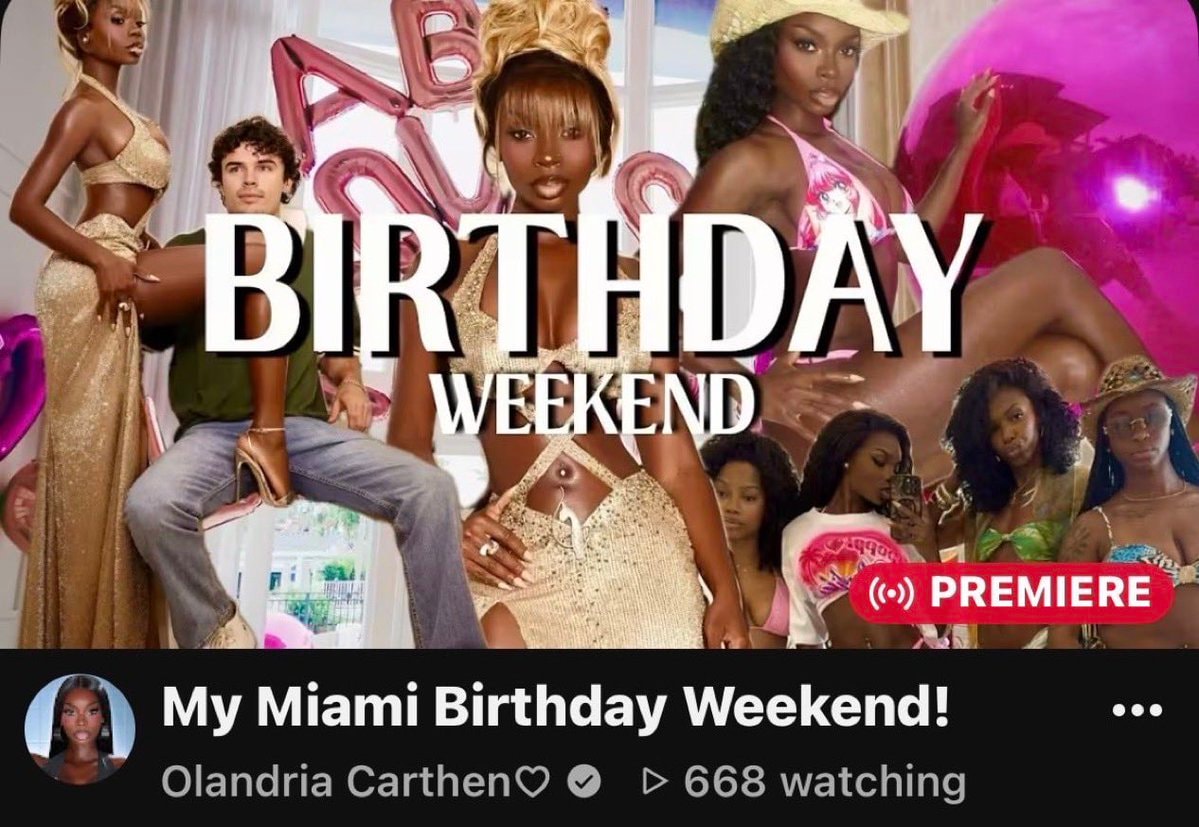 Olandria Carthen birthday vlog