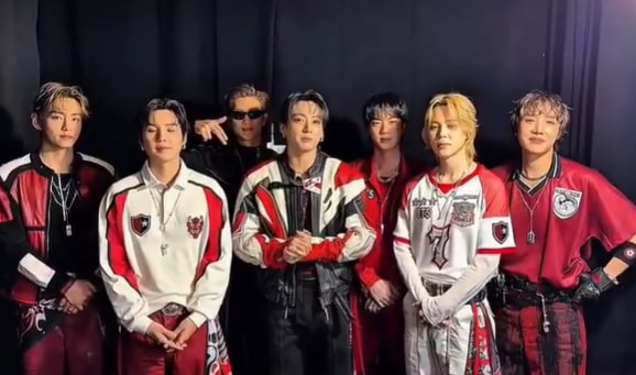 BTS FIFA World Cup performance footage