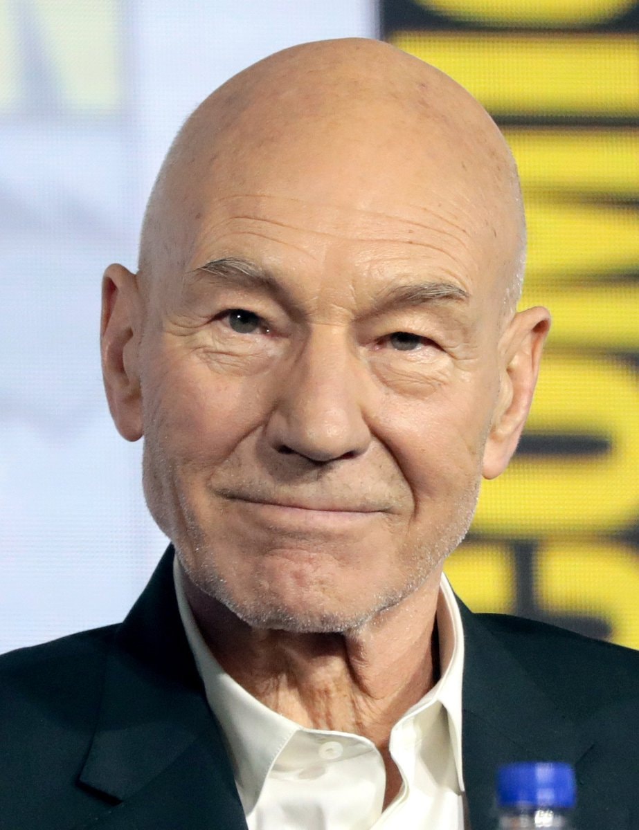 Patrick Stewart portrait Patrick Stewart portrait