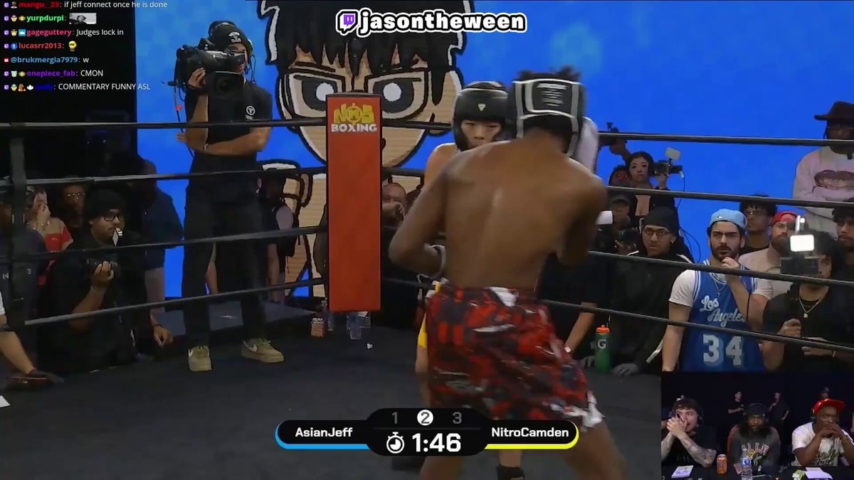 NitroCamden debut vs AsianJeff at NMS Boxing