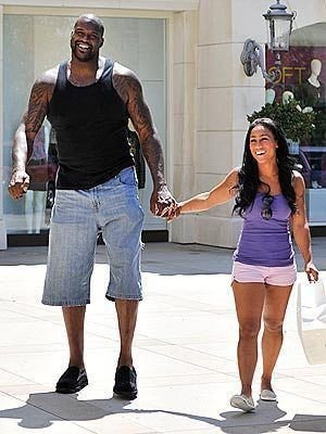 Shaquille O'Neal Nicole Alexander LA Shaquille O'Neal Nicole Alexander LA